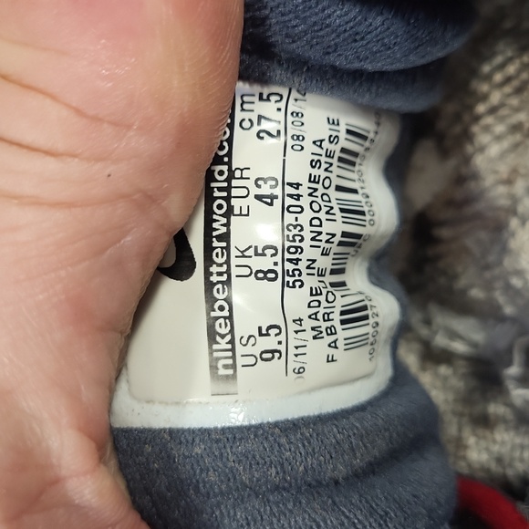 Nike Revolution 2, Gray Red, Running Shoes - Picture 5 of 5